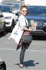 SARAH HYLAND Leaves a Gym in Hollywood 02/20/2020