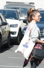 SARAH HYLAND Leaves a Gym in Hollywood 02/20/2020