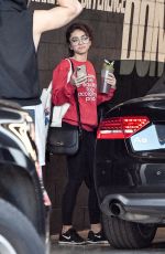 SARAH HYLAND Leaves Dogpoung Gym in Los Angeles 02/14/2020