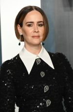 SARAH PAULSON at 2020 Vanity Fair Oscar Party in Beverly Hills 02/09/2020