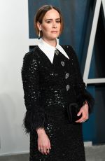 SARAH PAULSON at 2020 Vanity Fair Oscar Party in Beverly Hills 02/09/2020