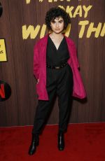 SARAH YARKIN at I Am Not Okay with This Premiere in Hollywood 02/25/2020