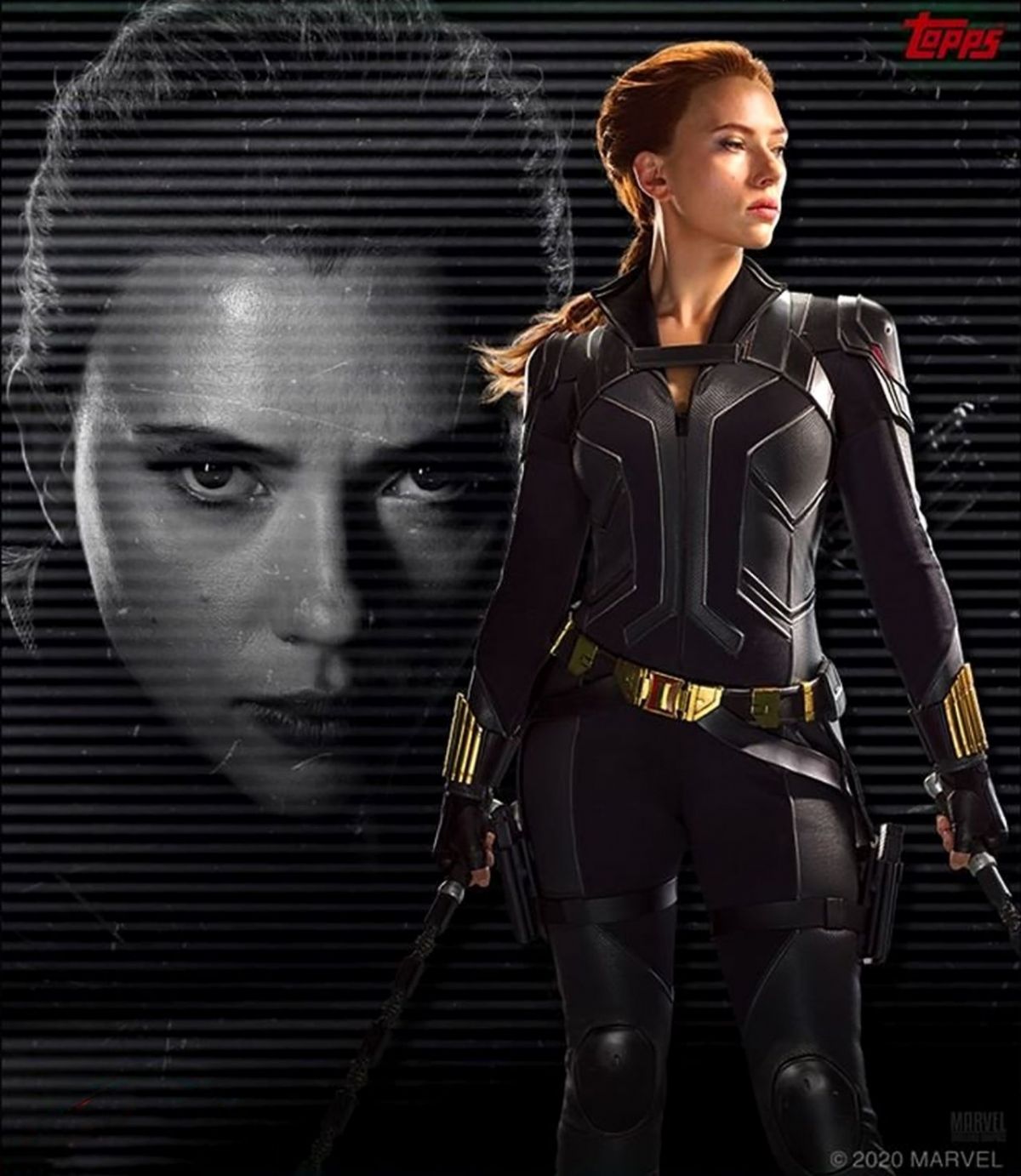 The Black Widow Scarlett Johansson 2020 Movie Film Poster 24x36"/60x90cm 