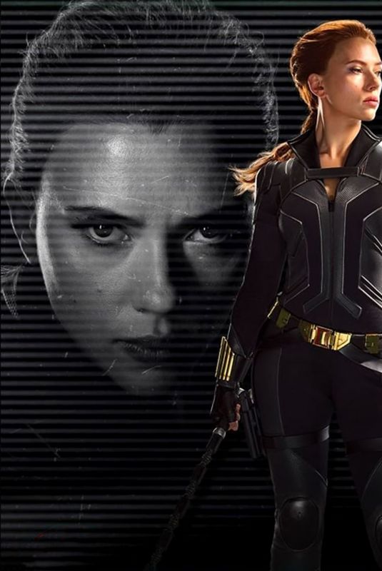 SCARLETT JOHANSSON - Black Widow (2020) Poster and Superbowl Trailer