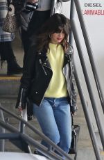 SELENA GOMEZ Out and About in Los Angeles 02/04/2020