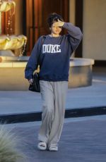 SELENA GOMEZ Out for Lunch in Studio City 02/01/2020