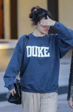SELENA GOMEZ Out for Lunch in Studio City 02/01/2020