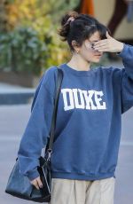 SELENA GOMEZ Out for Lunch in Studio City 02/01/2020