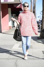 SELMA BLAIR Out and About  in Studio City 02/03/2020