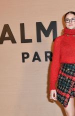 SHAILENE WOODLEY at Balmain Show at Paris Fashion Week 02/25/2020