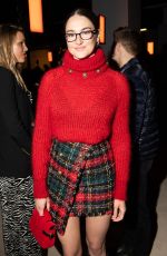 SHAILENE WOODLEY at Balmain Show at Paris Fashion Week 02/25/2020