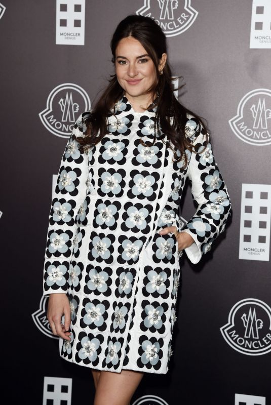 SHAILENE WOODLEY at Moncler Fashion Show in Milan 02/19/2020