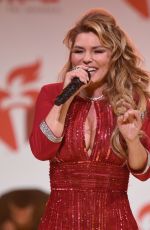 SHANIA TWAIN at American Red Heart Association’s Go Red for Women Red Dress Collection in New York 02/05/2020