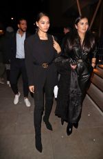 SHANINA SHAIK Arrives at Love Magazine Party in London 02/17/2020