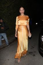SHANINA SHAIK Arrives at WME Pre-oscars Party in Hollywood 02/07/2020