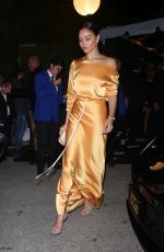 SHANINA SHAIK Arrives at WME Pre-oscars Party in Hollywood 02/07/2020