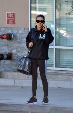 SHAY MITCHELL Leaves a Gym in Los Angleles 02/11/2020