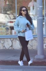 SHAY MITCHELL Out for Coffee in Studio City 02/01/2020