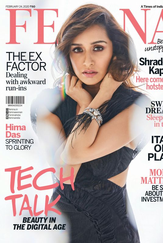 SHRADDHA KAPOOR in Femina Magazine, India February 2020
