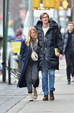 SIENNA MILLER and Lucas Zwirner Out in New York 02/04/2020