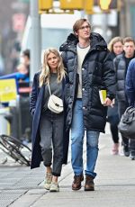 SIENNA MILLER and Lucas Zwirner Out in New York 02/04/2020