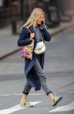 SIENNA MILLER Out and About in New York 02/04/2020