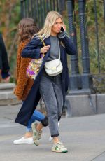 SIENNA MILLER Out and About in New York 02/04/2020