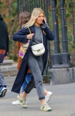 SIENNA MILLER Out and About in New York 02/04/2020