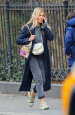 SIENNA MILLER Out and About in New York 02/04/2020