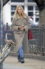 SIENNA MILLER Out in New York 02/03/2020