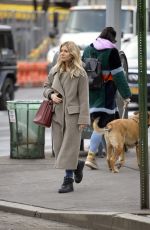SIENNA MILLER Out in New York 02/03/2020