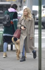SIENNA MILLER Out in New York 02/03/2020