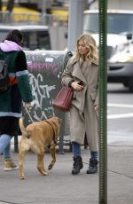 SIENNA MILLER Out in New York 02/03/2020