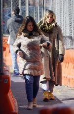 SIENNA MILLER Out in New York 02/21/2020