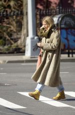 SIENNA MILLER Out in New York 02/21/2020