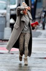 SIENNA MILLER Shows off Her Engagement Ring Out in New York 02/11/2020
