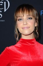 SIOBHAN WILLIAM at Sacred Lies: The Singing Bones Premiere in Los Angeles 02/19/2020