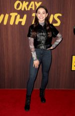 SKY KATZ at I Am Not Okay with This Premiere in Hollywood 02/25/2020
