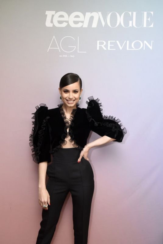 SOFIA CARSON at Teen Vogue Celebrates Young Hollywood 2020 in West Hollywood 02/05/2020