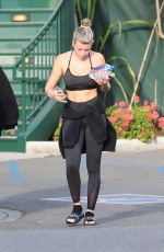 SOFIA RICHIE and LOTTIE MOSS at Yoga Studio in Los Angeles 02/04/2020
