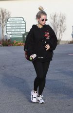 SOFIA RICHIE and LOTTIE MOSS at Yoga Studio in Los Angeles 02/04/2020