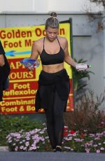 SOFIA RICHIE and LOTTIE MOSS at Yoga Studio in Los Angeles 02/04/2020