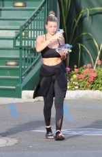 SOFIA RICHIE and LOTTIE MOSS at Yoga Studio in Los Angeles 02/04/2020