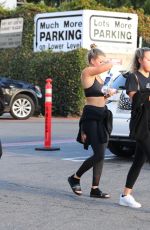 SOFIA RICHIE and LOTTIE MOSS at Yoga Studio in Los Angeles 02/04/2020