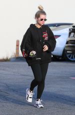SOFIA RICHIE and LOTTIE MOSS at Yoga Studio in Los Angeles 02/04/2020