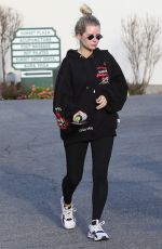 SOFIA RICHIE and LOTTIE MOSS at Yoga Studio in Los Angeles 02/04/2020