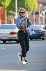 SOFIA RICHIE Leaves a Hair Salon in Beverly Hills 01/31/2020