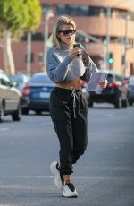 SOFIA RICHIE Leaves a Hair Salon in Beverly Hills 01/31/2020