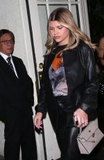 SOFIA RICHIE Leaves Madeo Restaurant in Beverly Hills 02/27/2020