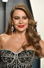 SOFIA VERGARA at Vanity Fair Oscar Party in Beverly Hills 02/09/2020